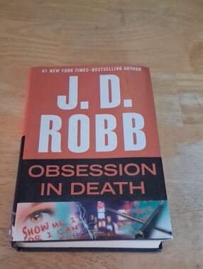 Obsession in Death - Orange Hardcover Edition